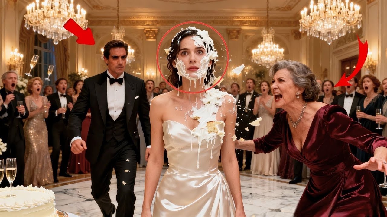 Sa belle-mère lui balance le gâteau au visage – La réaction de son mari milliardaire sidère tou