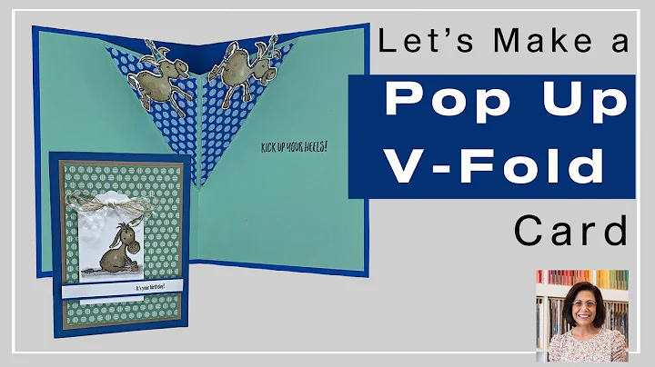 How Do You Make a Pop Up V-Fold Card in Easy Steps?