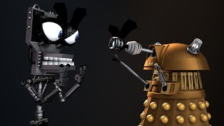 Sfm The Daleks And Cyberendo Attempt To Have A Two-Way Mexican Standoff