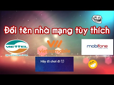 Video [Ernest Lee] Hướng dẫn hiển thị tên nhà mạng trên điên... - youtube