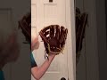 setting this @RawlingsSportingGoods sandlot 12.75” to dry. in love in the shape ⚾️🧤🔥#baseballglove