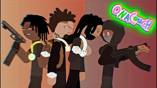 OnaCouchTV EP 5 Street Rackz Slumz Ft Zwoo717 - Gettin Money