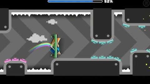 Daily level 8 Geometry Dash World Tranquility by Fillipsmen and Optical