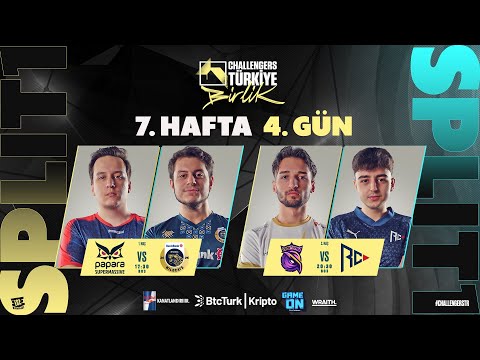 SUP 🆚 IW | S2G 🆚 REG | Challengers TR: Birlik 1. Split | BO3 | 7. Hafta 4. Gün