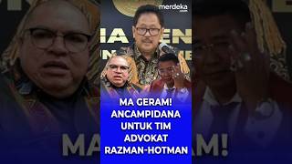 Download Lagu MA Geram! Sidang Ricuh Razman-Hotman, Ancaman Pidana untuk Tim Advokat MP3