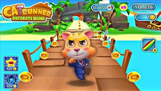 Cat Runner game new update Run , jump and collect gold couns 😎