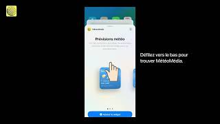 Comment ajouter le widget de MétéoMédia à votre écran d'accueil screenshot 2