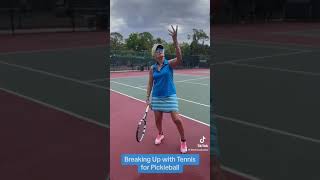 I BROKE UP WITH TENNIS - MY BREAKUP STORY | Pickleball Parody | Carole Bertuzzi Luciani