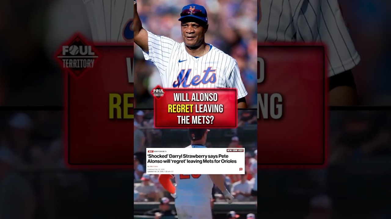 Darryl Strawberry says Pete Alonso will 