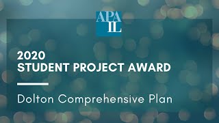 2020 APA-IL Student Project Award - Village of Dolton Comprehensive Plan
