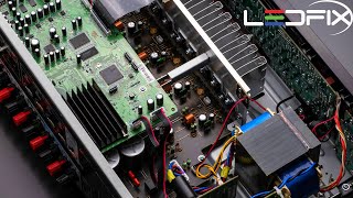 Receiver AVR S570BT um lancamento da Denon Consertado na Ledfix