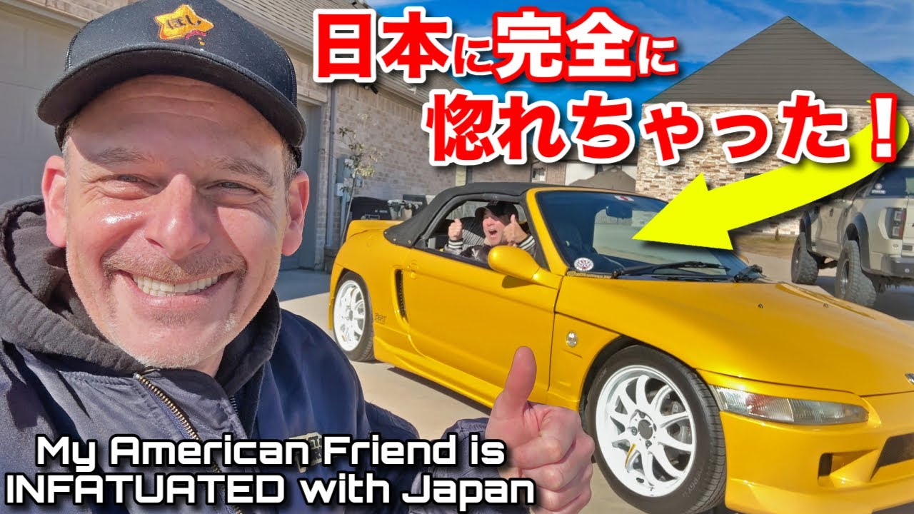 My American 🇺🇸 Friend is TOTALLY Infatuated with JAPAN