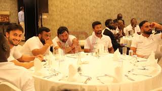 Cricket Cranes' send-off dinner before T20 World Cup debut