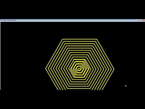 Python Turtle Graphic Web Spiral spinner