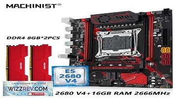 MACHINIST X99 RS9 Motherboard LGA 2011 3 Intel Xeon E5 2680 V4 CPU