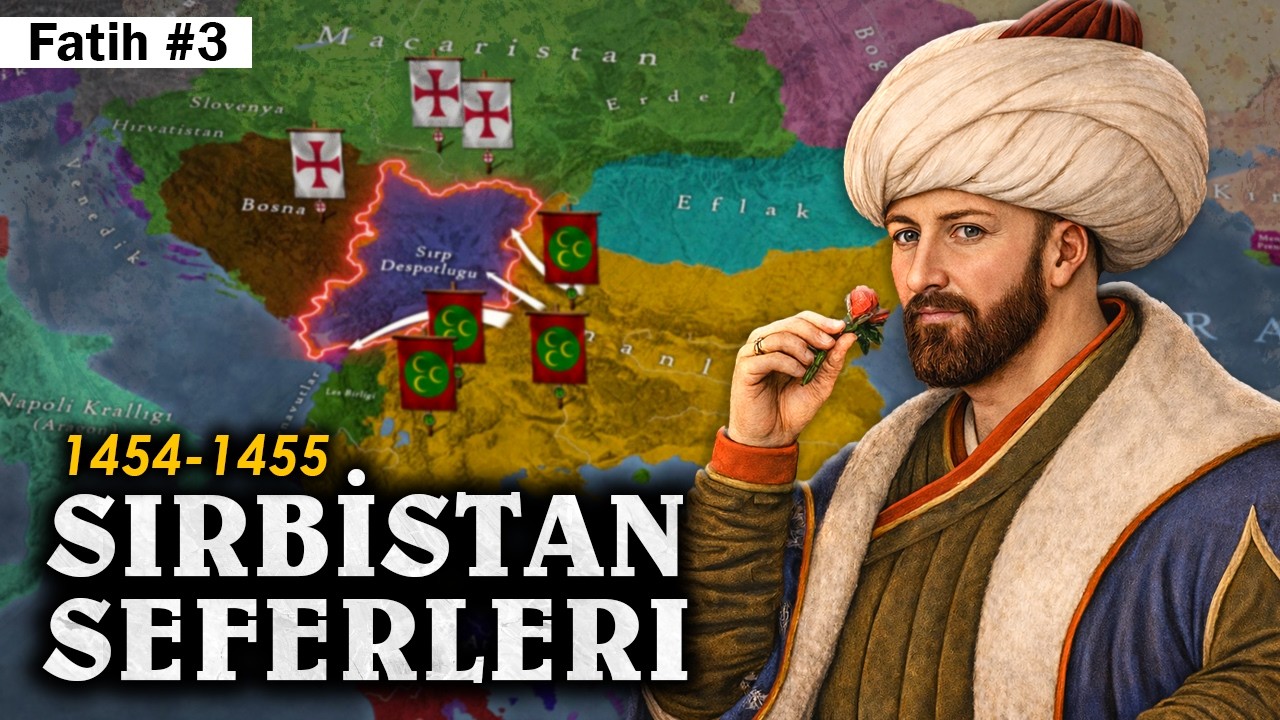 Fatih'in Sırbistan Seferleri 1454-1455 || FATİH SULTAN MEHMET #3