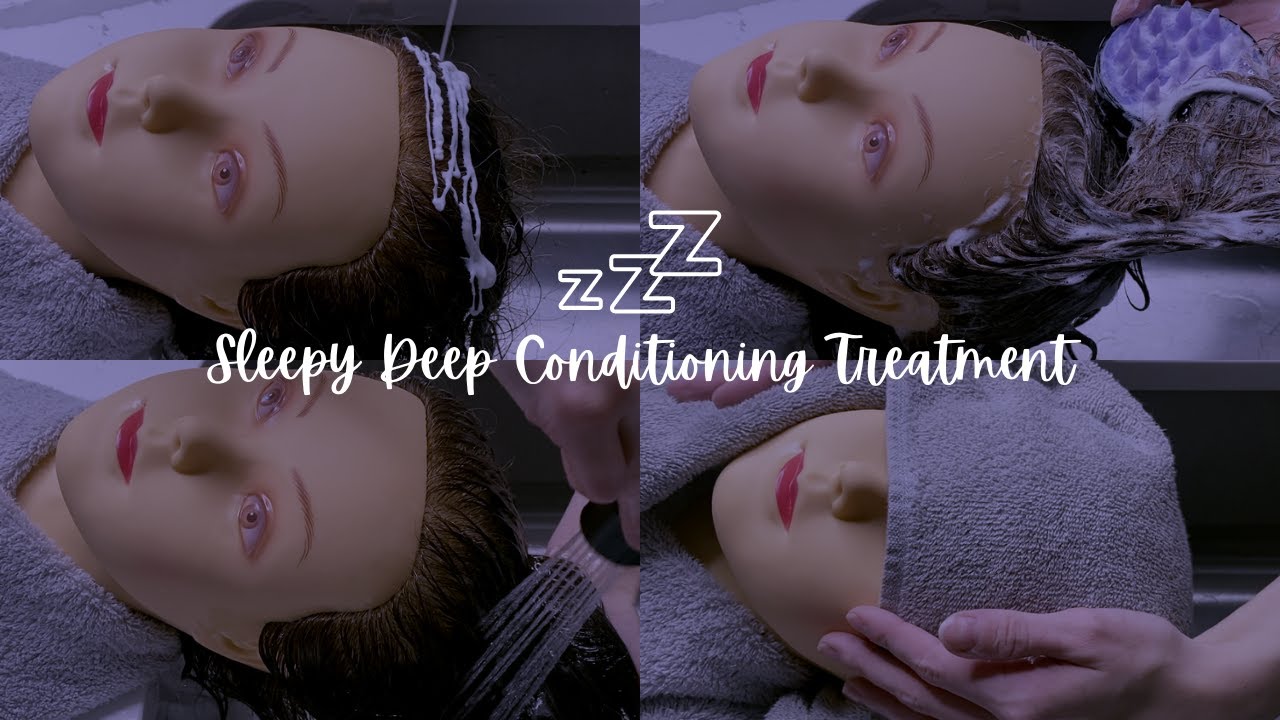 [ASMR] Sleep Inducing Shampoo Treatment | Minimal Talking