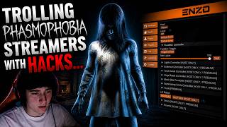 Trolling Phasmophobia Streamers with HACKS...