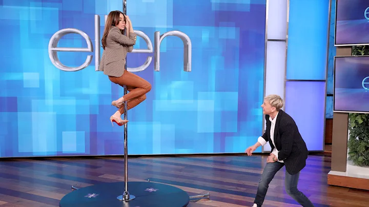 Aubrey Plaza Channels Jennifer Lopez on the Pole