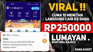 10 MENIT LANGSUNG CAIR!! GAME PENGHASIL UANG 2026 TERBUKTI MEMBAYAR - APK PENGHASIL SALDO DANA 2026 screenshot 1