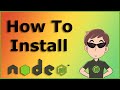 Install Node.js on Windows 10 with Visual Studio Code