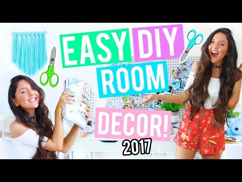 DIY Room Decor & Organization For 2017! CHEAP + EASY Ideas Inspired by Pinterest!