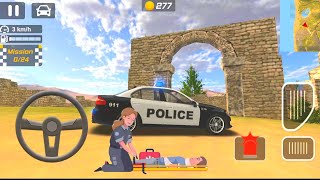 Police Drift Car Driving Simulator Taxi Vs #18 Police Car New Crazy Android Gameplay screenshot 2