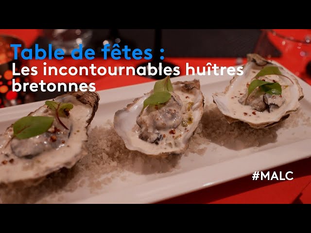 Table de fêtes : les incontournables huîtres bretonnes 