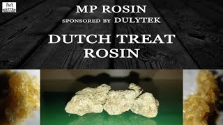 Dutch Treat Rosin | MP Rosin