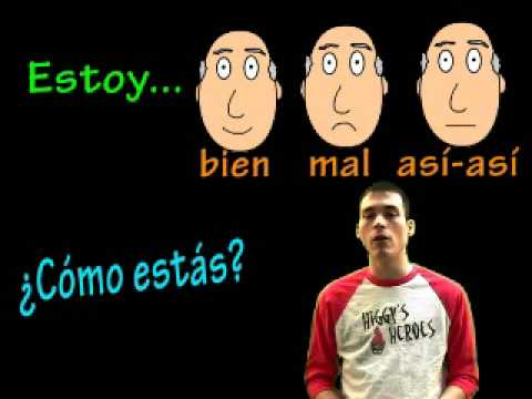 01031 Spanish lesson - Estar + emotions