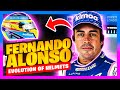 Fernando Alonso - F1 Helmet Design 2001-2021 Evolution