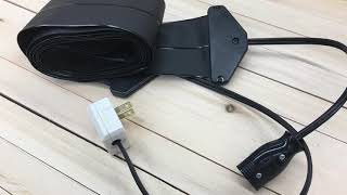 【フラットコード】世界で一番薄い電源コード  特注品  L字コンセントタップ  日本製 大阪発信