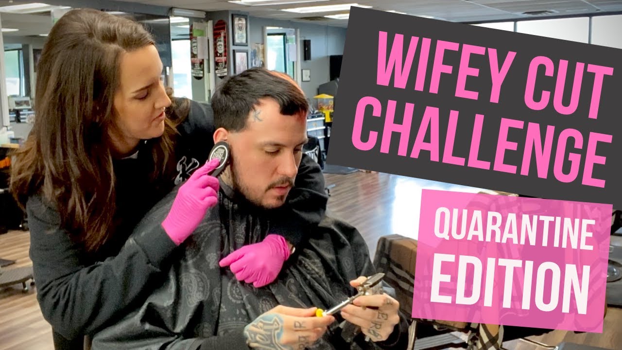 I LET MY WIFE CUT MY HAIR 👀 Wifey Cut Challenge