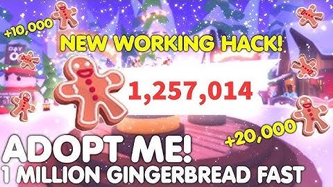 ADOPT ME Script Pastebin 2024 AUTO FARM GINGER BREAD | Christmas script | Lots of Gingerbread