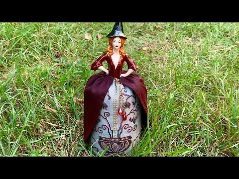 Моя первая куколка half doll. Полная сборка  Дизайн Red in Hat.