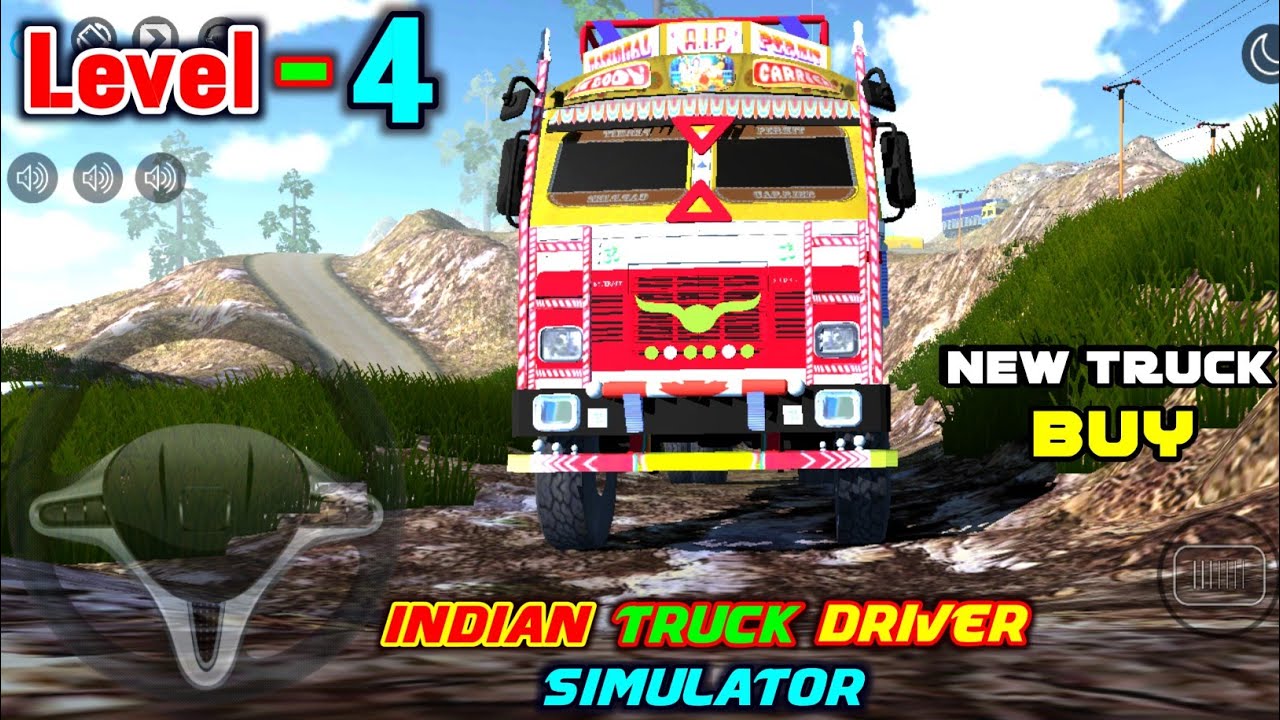 Indian Truck Driver Simulator Level 4 | Indian Truck Driving Game Video