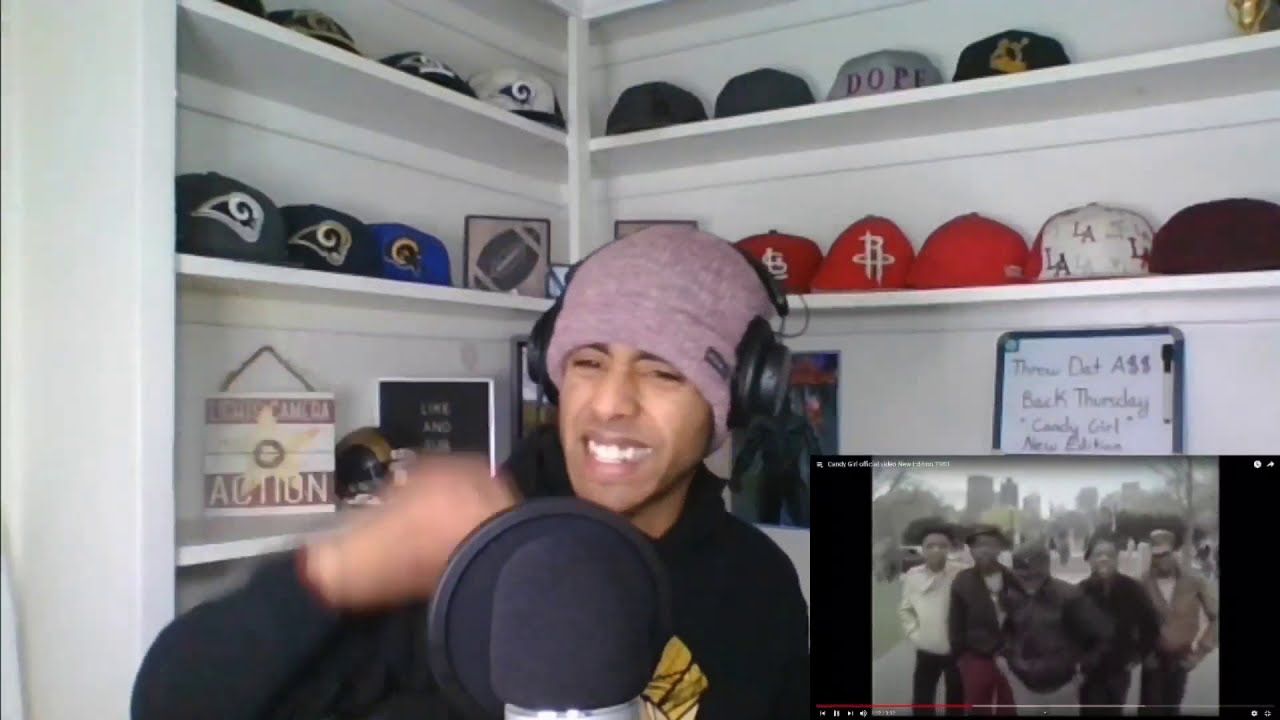 Throw Dat A Back Thursday!! Reacting to 80's Song " Candy Girl " by
