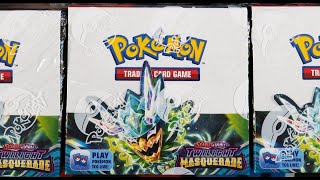 Opening 3x Twilight Masquerade Pokemon Booster Boxes