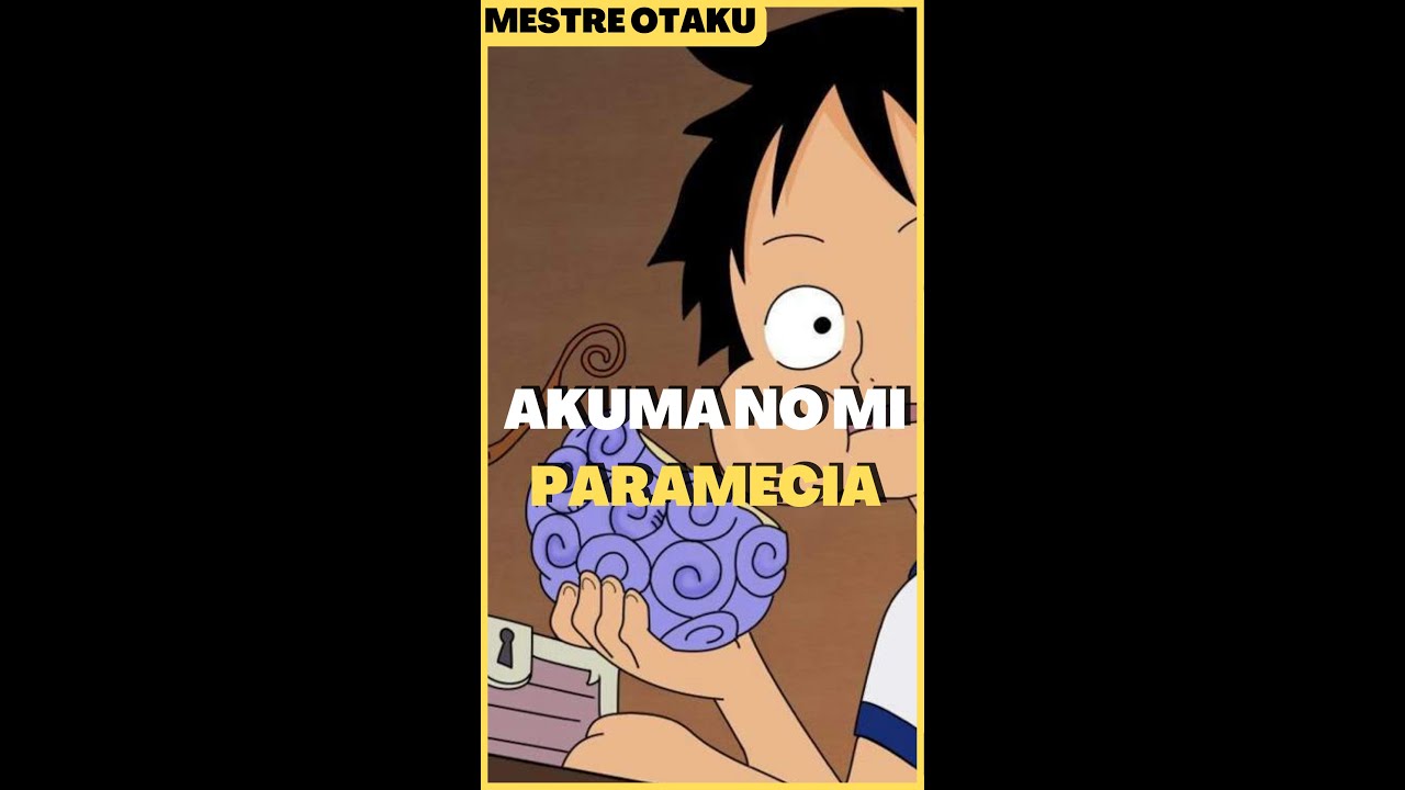 O QUE SÃO AS AKUMA NO MI PARAMECIA EM ONE PIECE 