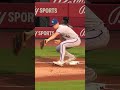 This Bobby Witt Jr. throw busted the first baseman's glove 🤯