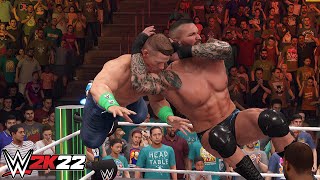 Amazing Reversal By Randy Orton On a Table - wwe 2K22 #shorts