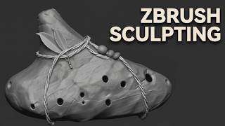 Custom 3D Ocarina Design -- Part 2 (Sculpting)