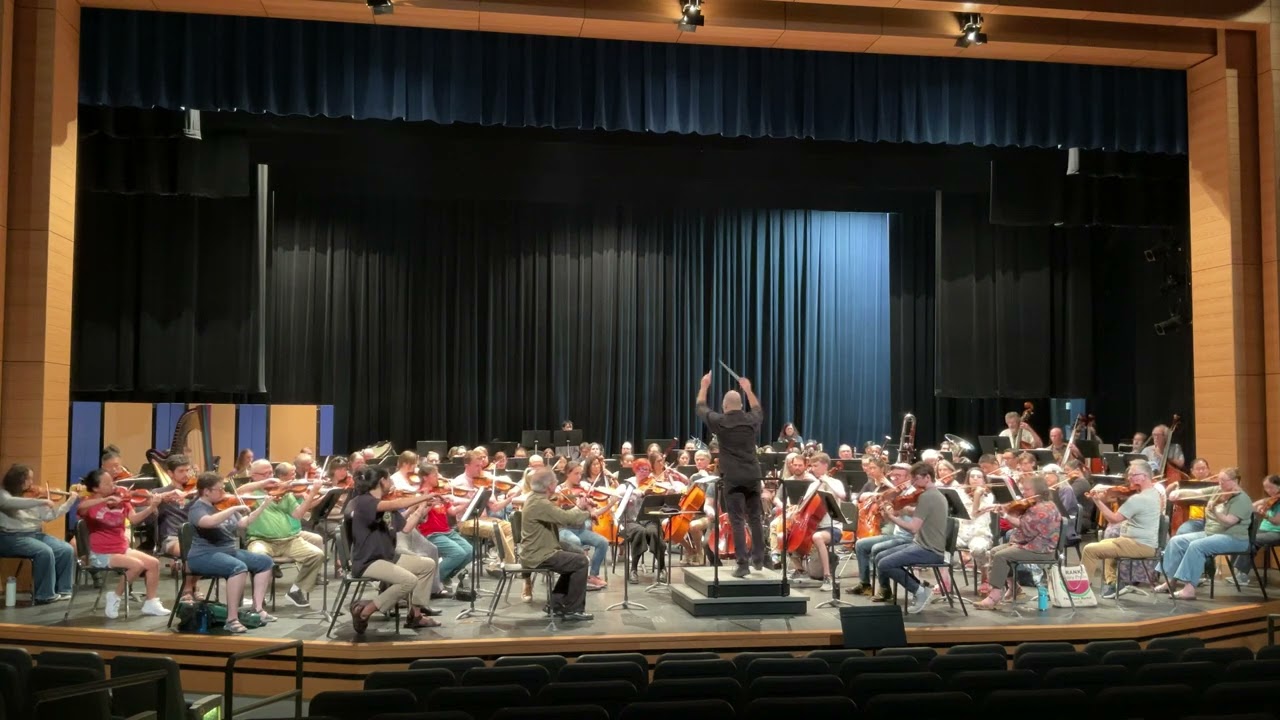 NWMF Mahler Symphony no. 10 3rd mvt dress rehearsal July 25, 2025