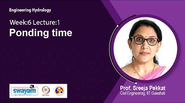 Lec 40: Ponding time