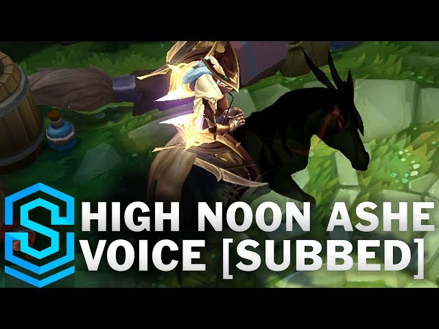 updated ashe voice for the release of a new skin code list updated ashe voice for the release of a