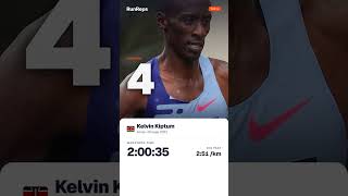 Top 5 Fastest Marathons in History (Men)