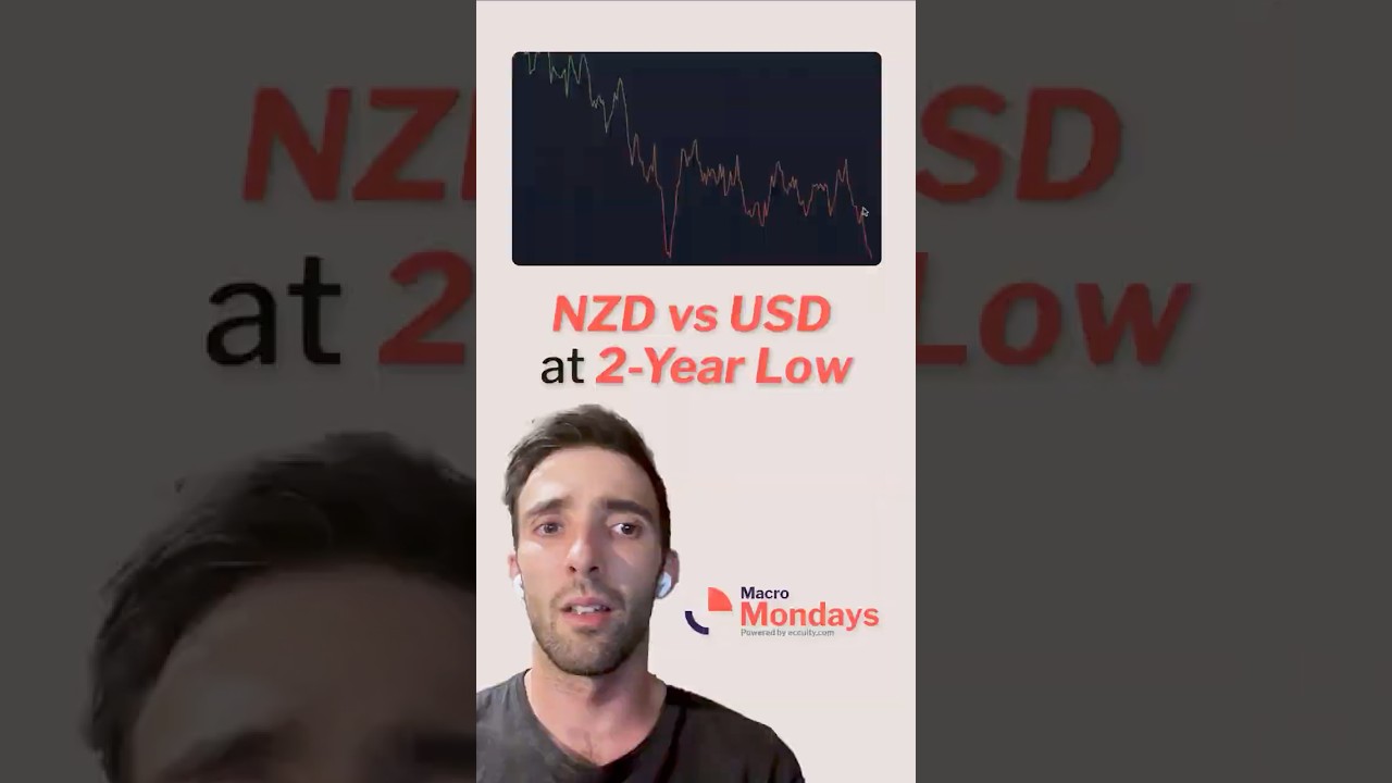 NZD vs USD nearing 2-Year low! What can New Zealand to do Survive? - YouTube