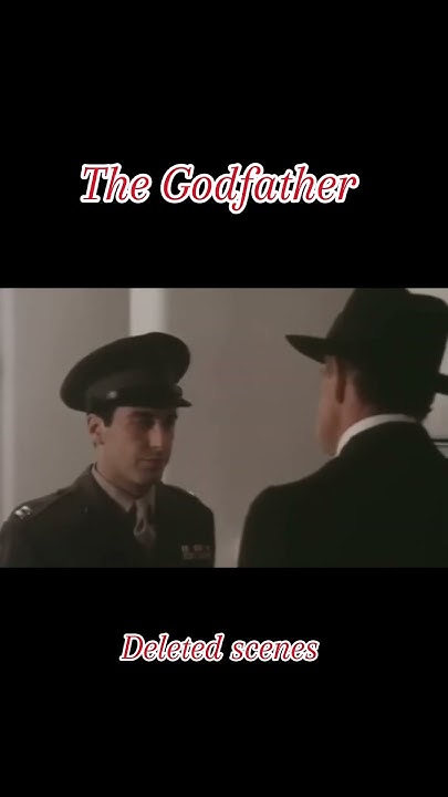 The Godfather. Deleted scenes. #doncorleone #bestmoments #iconic #