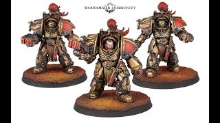 Information Legio Custodes Aquilon Terminators - Unboxing & First Look (HH) Guide