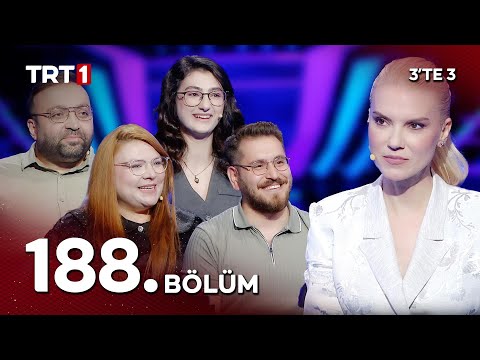 3'te 3 188. Bölüm